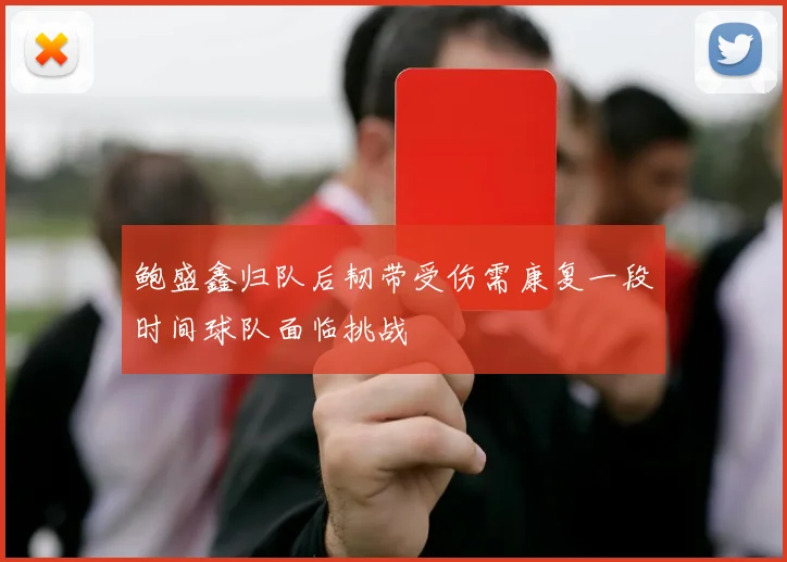 鲍盛鑫归队后韧带受伤需康复一段时间球队面临挑战